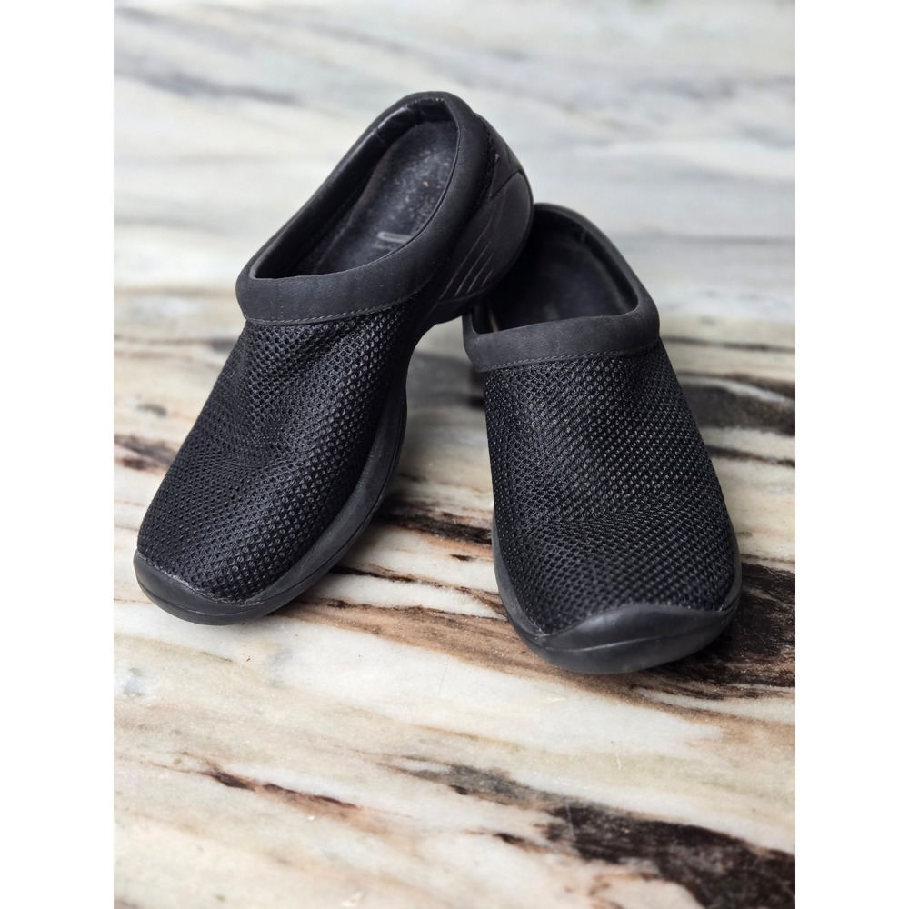 Merrell Encore Breeze 2 Womens 7 Black Mesh Slip On Clogs Mules